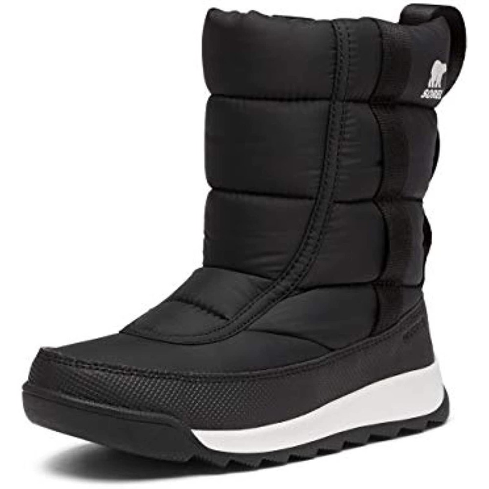 Sorel Youth Unisex Little Children's Whitney Puffy Waterproof Boot Black US 8